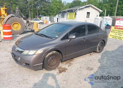 2009 Honda Civic Lx z USA, uszkodzony, nr VIN 2HGFA16539H540405